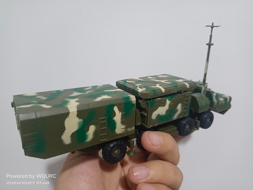 Neu 1:72 Green Camo Russian S300 Missile Radar Vehicle zusammengebaut Plastikmodell - Bild 4 von 5