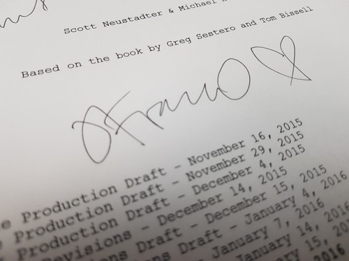 The Disaster Artist Script Signé / Screenplay Signed - Bild 7 von 10