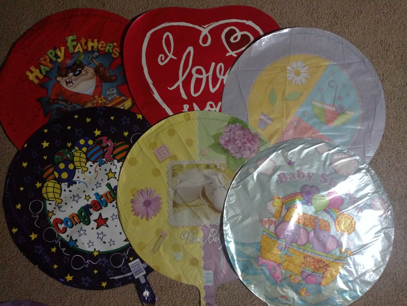 LOT OF 100 MYLAR FOIL BALLOONS Over the Hill Birthday, Anniversary, Graduation, LOT OF 100 MYLAR FOIL BALLOONS Over the Hill Birthday, Anniversary, Graduation,