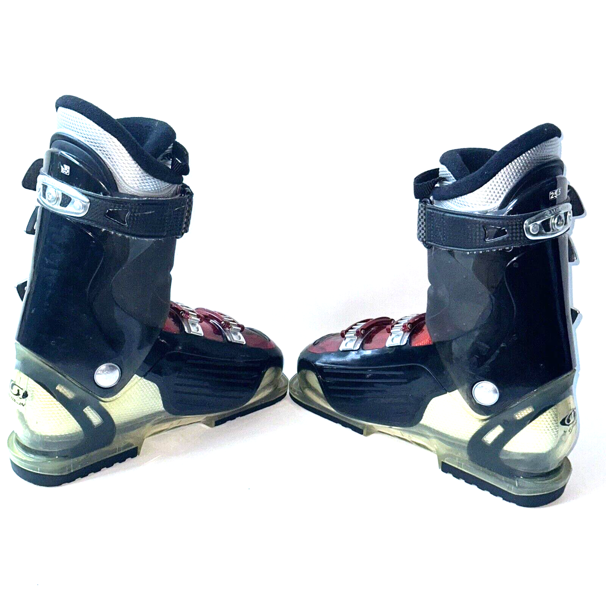 SALOMON Energyzer 100 Impact 8 Ski Boots Sz 25 25.5 Men 7.5