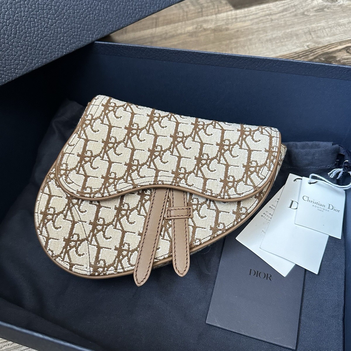 Christian Dior Travis Scott Cactus Jack Shoulder Bag Saddle Christian Dior Travis Scott Cactus Jack Shoulder Bag Saddle