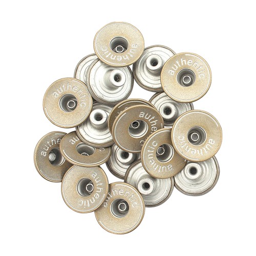 14/17mm Denim Replacement Jeans Buttons with Pins for Jacket Coats Handbags - Picture 35 of 39