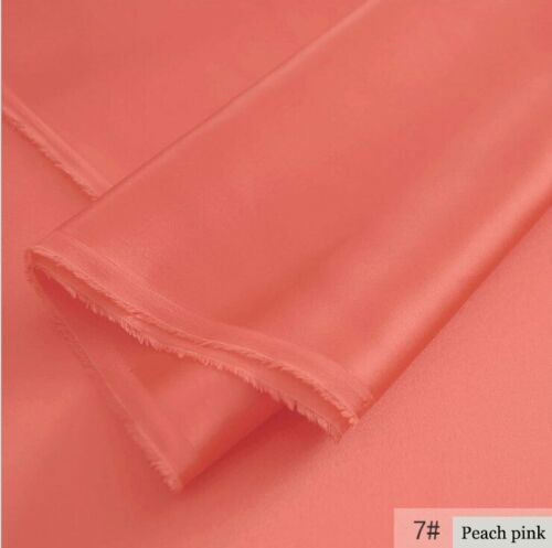 1Yard*114cm Natural Silk Charmeuse Fabric 16 momme Silk Satin Material For Gown - Picture 14 of 40