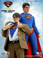 HotToys 1/6 Mms50 Superman Returns Superman / Clark Kent 2 In 1 Version In Stock