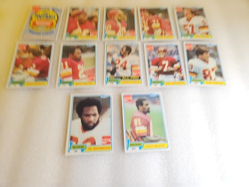 Art Monk Rookie RC Washington Redskins 1981 Topps Football coca cola team set - Picture 2 of 3