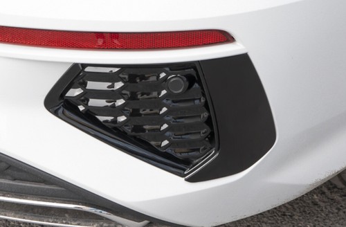 Fit For Audi A3 2022-2024 ABS Gloss Black Rear Fog Light Lamp Cover Decor 2PCS - Picture 8 of 8