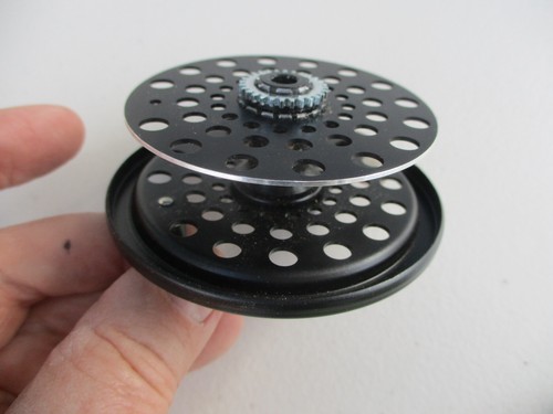 Vintage Martin Reel Co. Fliegenfischen Ersatzspule 3 1/8" Durchmesser 7/8" tief Neu aus altem Lagerbestand - Bild 3 von 3