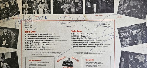 MODS MAYDAY '79 Mod Revival LP SIGNED! SECRET AFFAIR etc. Bridge House BHLP0038 - Picture 8 of 9