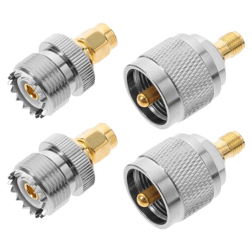 4pcs Replacement SMA To UHF Jack SMA To UHF Plug Sma Adapter 259 Connectors - Zdjęcie 6 z 12