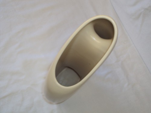 Jarrón vintage retro Mid Century Rayware por diseño de 13" - Imagen 5 de 7