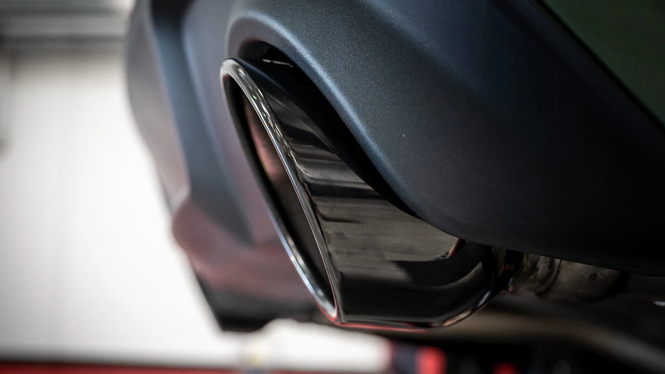 Borla 5-Inch Black Chrome Tip Kit For 2015-2024 Dodge Charger & Chrysler 300C V8 Foto 3 de 4