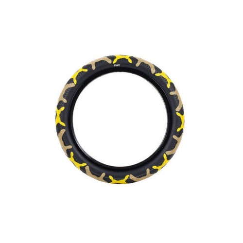 Cult X Vans Waffle Freestyle BMX Bikes And Bicycles Tyre 20 Inch 2.40 Inch Wide - Picture 11 of 13