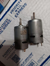 PAIR OF Pre-Owned 770 motors 5mm Knurled Shafts - Press on 12v POWER WHEELS