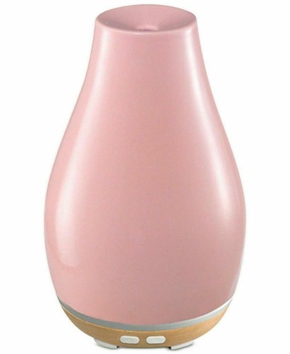 Ellia Pink Blossom Teardrop Shaped Ultrasonic Aroma Diffuser ...