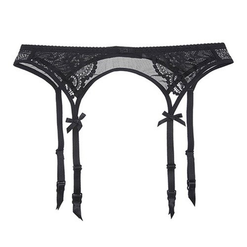 Simplicity Sexy Suspender Garter Belt for Thigh High Stockings with 4 Straps - Picture 17 of 23