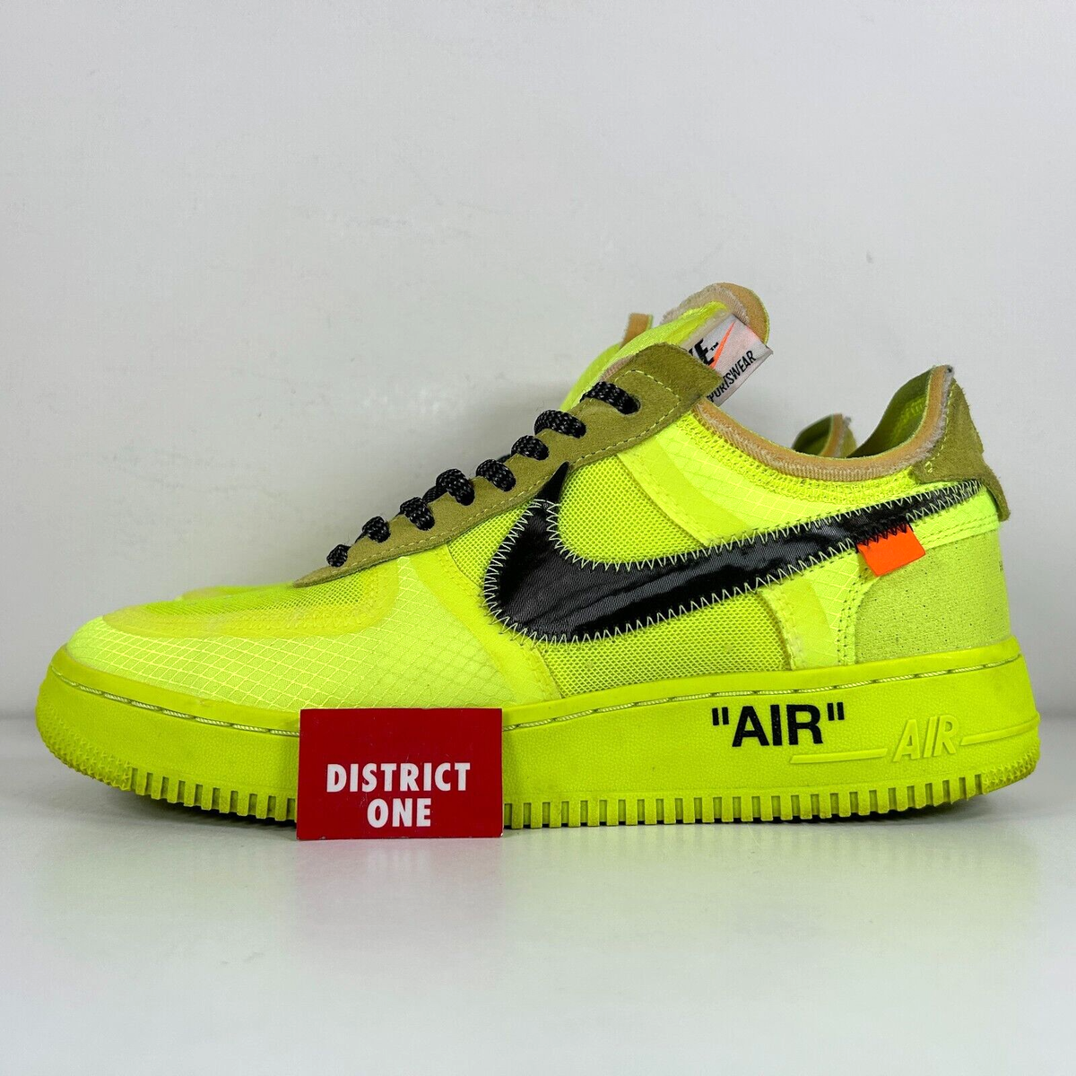 Off White x Nike Air Force 1 Low Volt - Size 8.5 - AO4606 Off White x Nike Air Force 1 Low Volt - Size 8.5 - AO4606