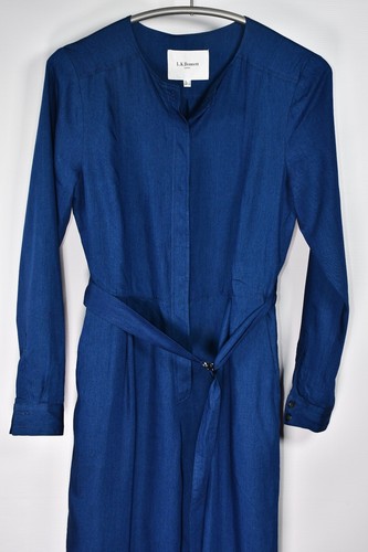 LK Bennett Dr Safire Denim Women's Jumpsuit size US 6 - Picture 3 of 10