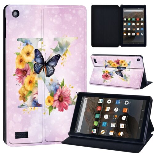 PU Leather Stand Cover Case For Amazon Fire 7/7 12th/HD 8(6/7/8/10/12th)/8 Plus - Picture 20 of 35