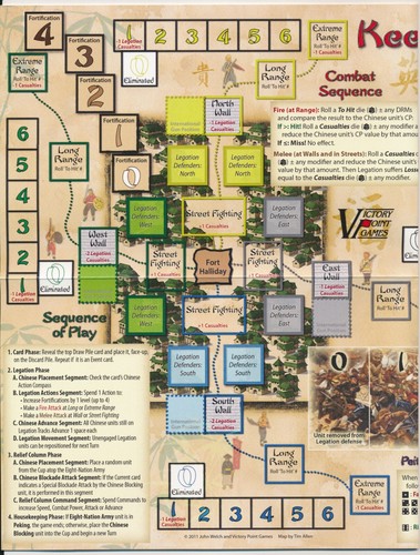 KEEP UP THE FIRE! (Victory Point Games – Boxer Rebellion 1900 solitaire) NEW - 第 2/4 張圖片