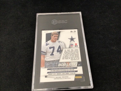 2014 Panini Prizm Tie Dye Prizm Bob Lilly #26 11/25 SGC 10 - Picture 3 of 3