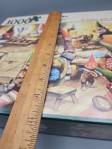 Rien Poortvliet Jigsaw Puzzle 1000pc Jumbo At Home With Gnomes NEW Holland 18323 - Picture 18 of 18