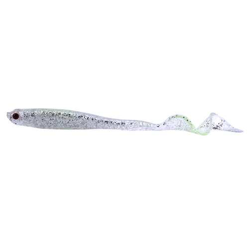 (Silver)5pcs Silver 13cm Soft Fishing Bait Bass Snakehead Lure LJ - Picture 5 of 5