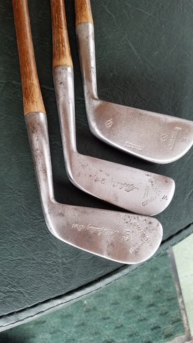 A.G. Spalding M2 Forged Mid Iron Hickory Shaft, Mid IronW , Mashie W WideGrove - Picture 1 of 4