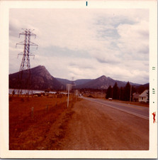 PH1536 CO Colorado Estes Park Road Scene Larimer County Vintage Snapshot Photo
