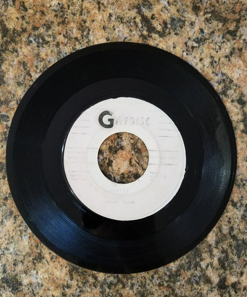 RARE REGGAE JIMMY JAMES COME TO ME SOFTLY/SHIRLEY, GAYDISC 45RPM - Image 3 of 4