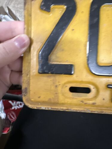 1947 Michigan Trailer License Plate 20-04-92 - Picture 4 of 21