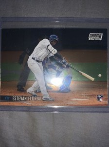 2021 Stadium Club Chrome Base #199 Estevan Florial - New York Yankees RC