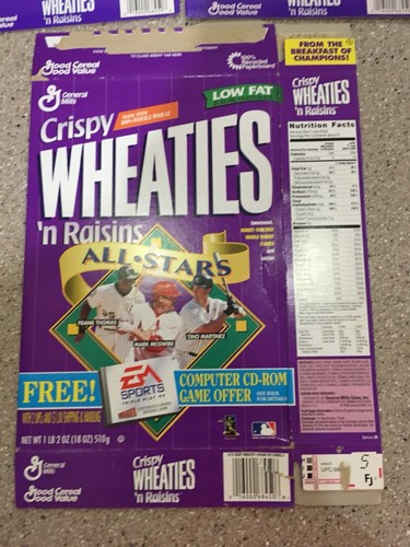 Wheaties All Star Players General Mills Müslischachtel 6er Set - Bild 10 von 12