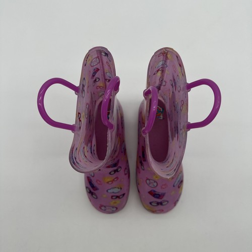 Paw Patrol Kids Waterproof Rain Boots Boots With Handles Size 9/10-Used - Picture 14 of 21