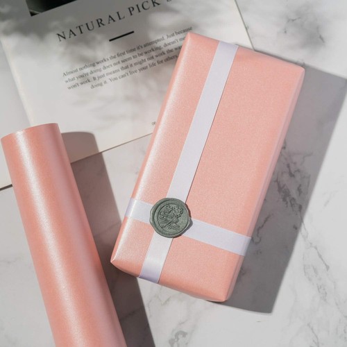 Durable Pink Pearlescent Wrapping Paper - Perfect for Weddings, Birthdays & More - Picture 4 of 8