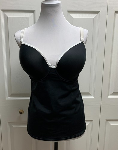 Freya swimwear tankini top US 34I Back in Black - Picture 1 of 3