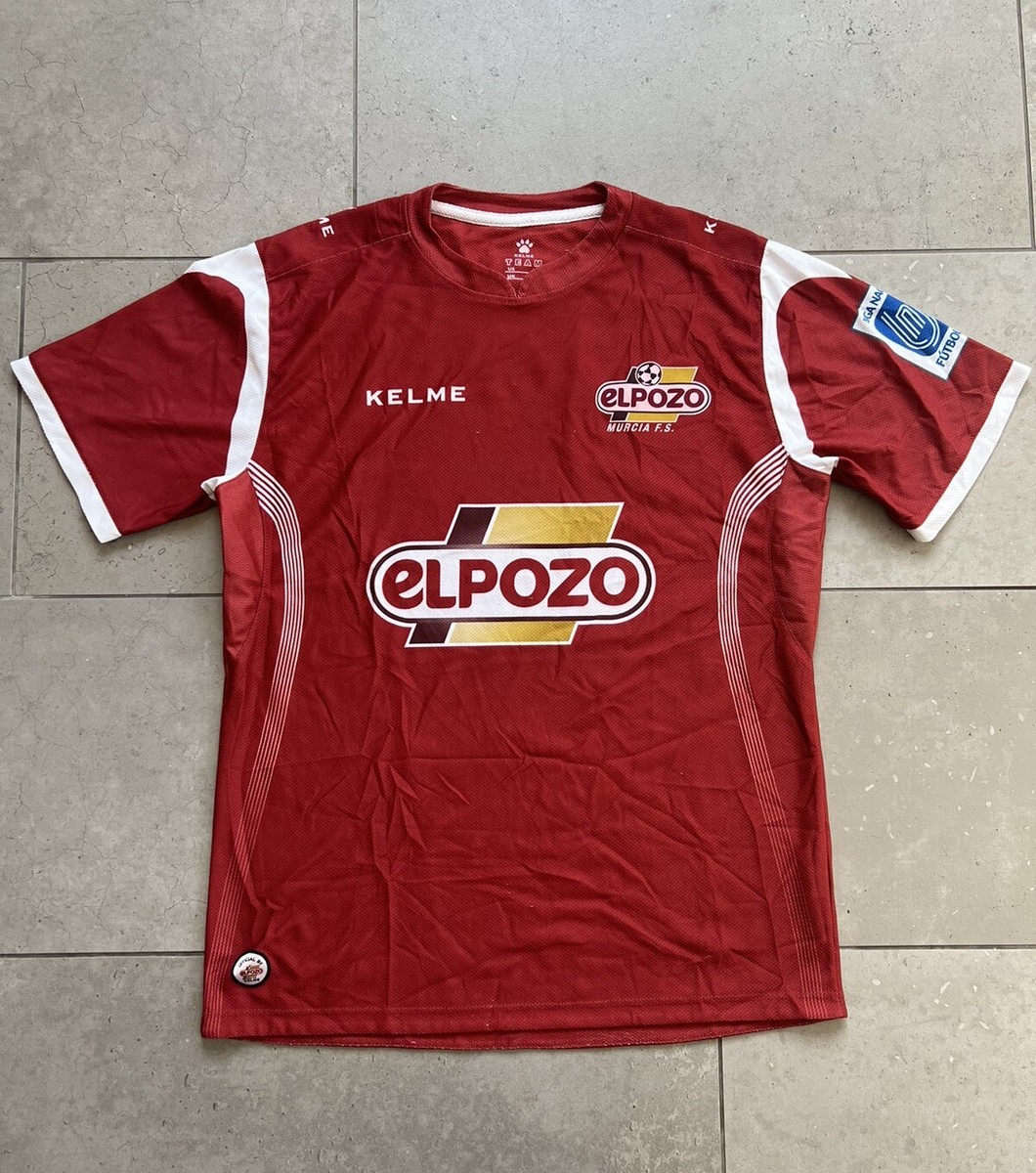 ウェア ELPOZO Futsal KELME Spain 2014-15 LNFS Kelme Elpozo Murcia FS Futsal Spain Soccer Home Blank Team