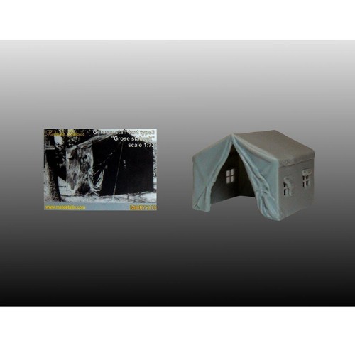 Detalles Metálicos MDR7215 Escala Modelo Kit 1:72 Carpa Personal Alemana Tipo 3 Resina - Imagen 19 de 24