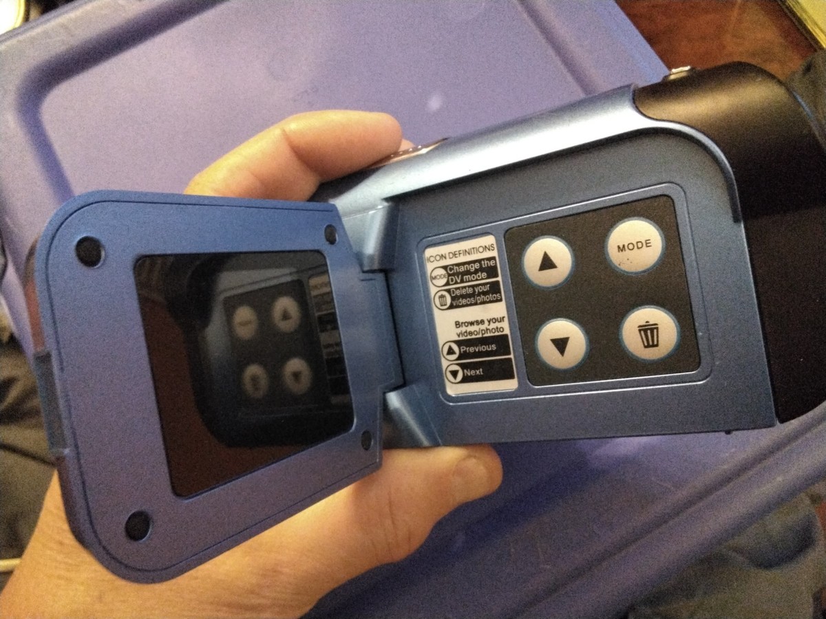Digital Concepts Blue Video Camera Camcorder Model MID0050110