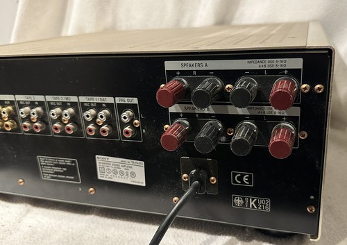 SONY TA-FA5ES High End Stereo Verstärker Champagner ES Serie - Bild 8 von 8