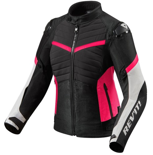 GIACCA MOTO REV'IT REVIT ARC H2O LADIES DONNA NERO BLACK FUCSIA H2O TG 40  44 L | eBay