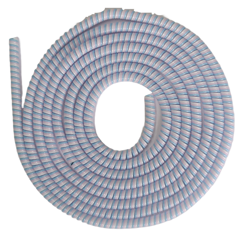 1.4M Triple Color TPU Spiral Cable Protector | USB Charger Cord Saver - Picture 122 of 163