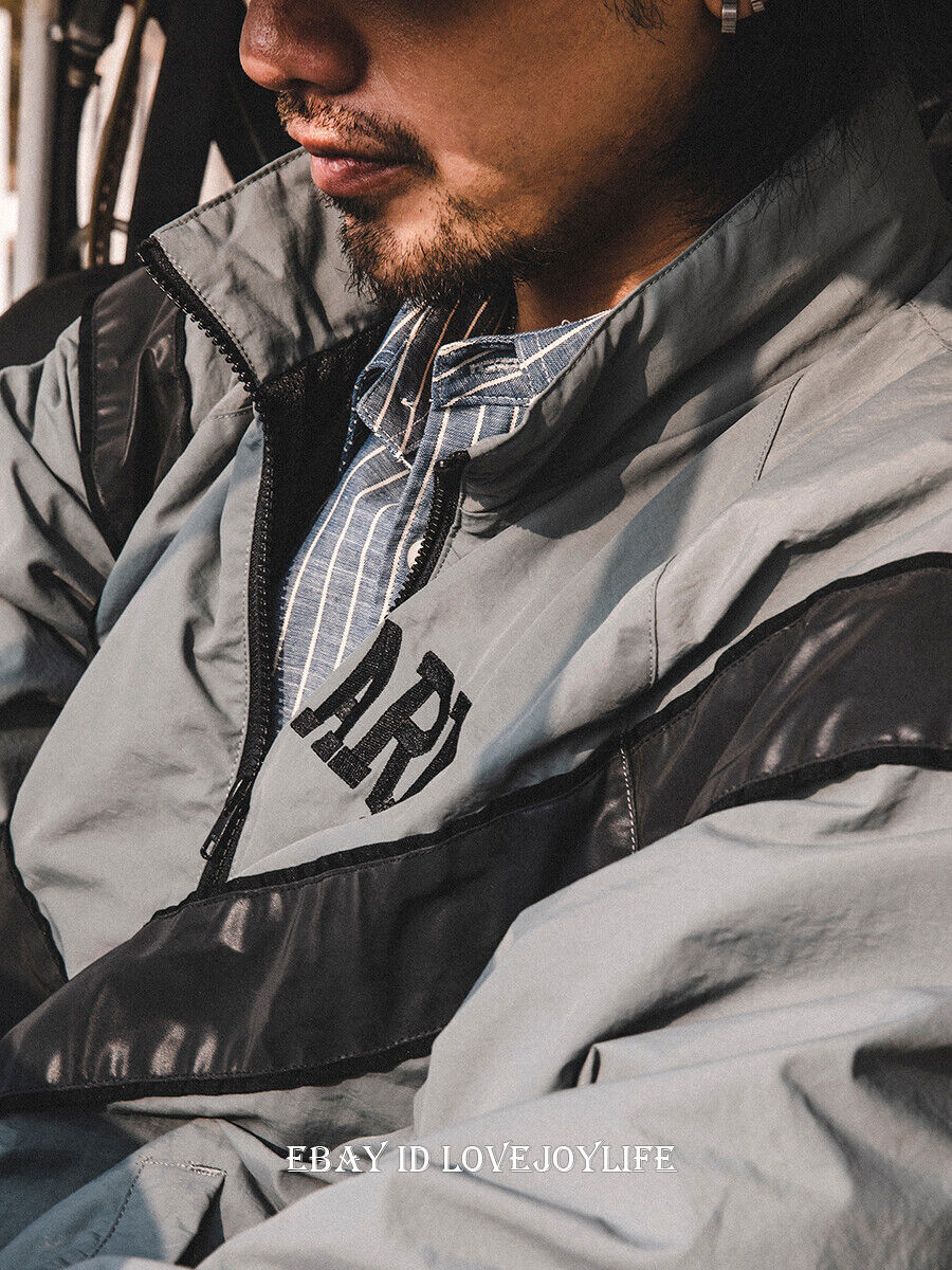 【DISCERNMENT】IPFU army US windbreaker Vtg US Army Windbreaker IPF Jacket Military Clothes Men's