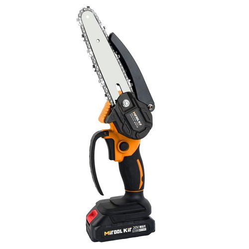 6" Mini Handheld Electric Chainsaw Cordless Chain Saw Wood Cutter Battery Power - Picture 40 of 40