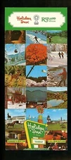 Oversized postcard Vermont VT Rutland Holiday Inn motel restaurant int ext views