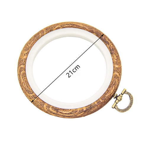 11 Size Embroidery Hoop Cross Stitch Frame DIY Sewing Craft Round Oval Octagon - Picture 15 of 21