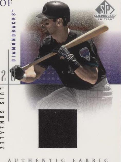 2001 SP Game Used Edition - Luis Gonzalez #LG - 1 of 1