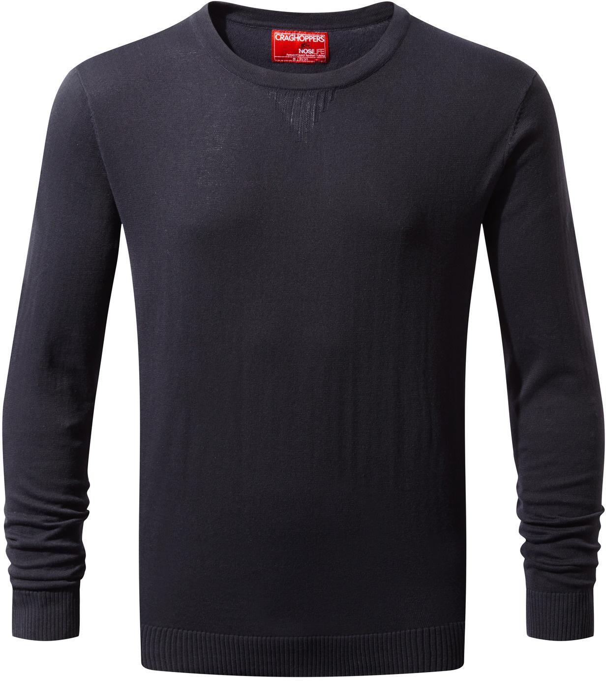CRAGHOPPERS Mens Nosilife Berkley INSECT REPELLENT Jumper Navy bluee RRP .00 CRAGHOPPERS Mens Nosilife Berkley INSECT REPELLENT Jumper Navy bluee RRP .00