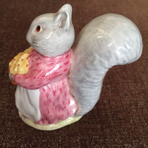 Beswick Beatrix Potter Figurine Squirrel Goody Tiptoes (c)1961 Bunnykins F.Warne - Picture 5 of 12