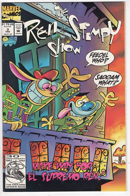 Ren and Stimpy Show #3 Marvel Comics (1993) Supremo Ren Mike Kazaleh