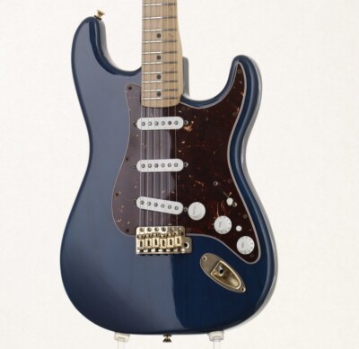 fender stratocaster mexio メタリックブルー Fender Mexico Deluxe Players Strat Saphire Blue Transparent